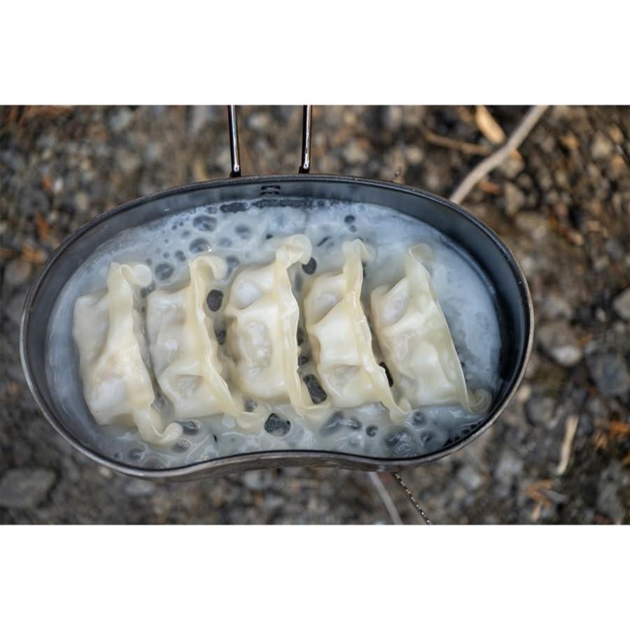EVERNEW PANTAPAS Hango ECA076 Легкая алюминиевая походная сковорода, компактная посуда с антипригарным покрытием для пешего туризма и бэкпэкинга