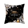 45cm Black Christmas Pillow Case Bell Christmas Ball Home Decor Pendant Christmas Decoration Happy New Year Noel Naveda Gift