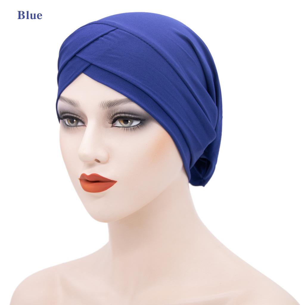 Buy Women High Elastic Nightcap Satin Night Sleep Cap Sleeping