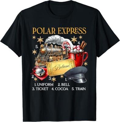 Vintage Believe Train North Pole Polar Express All Abroad T-Shirt Unisex T-Shirt
