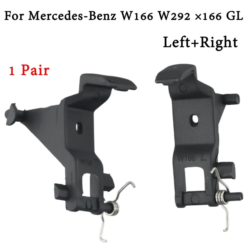 2Pcs Center Console Armrest Latch Clip Left Right Armrest Latch Buckles For Mercedes For Benz W166 W292 X166 GL