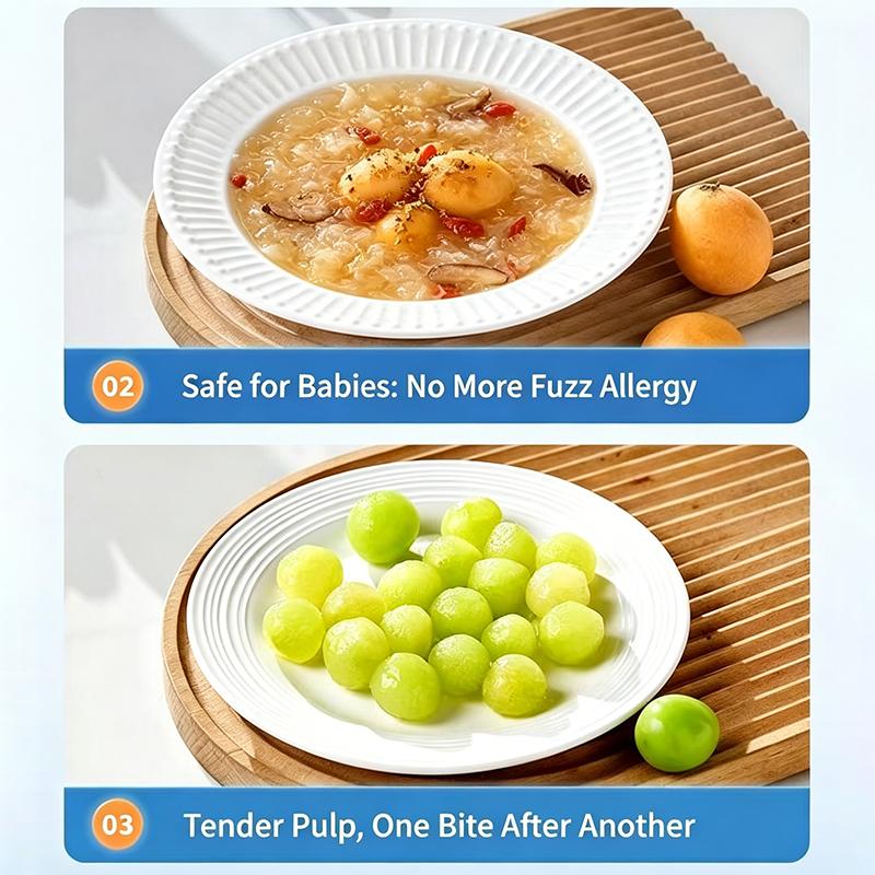 Máquina Eléctrica para Pelar Uvas Operación con un Solo Clic Fácil de Limpiar Pelador de Frutas Eficiente para la Cocina Casera Diaria