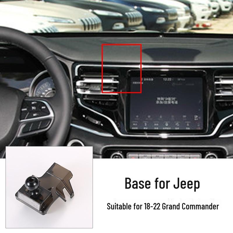 JEEP Compass & Renegade Autohalterungsbasis für Grand Commander, Cherokee, Wrangler
