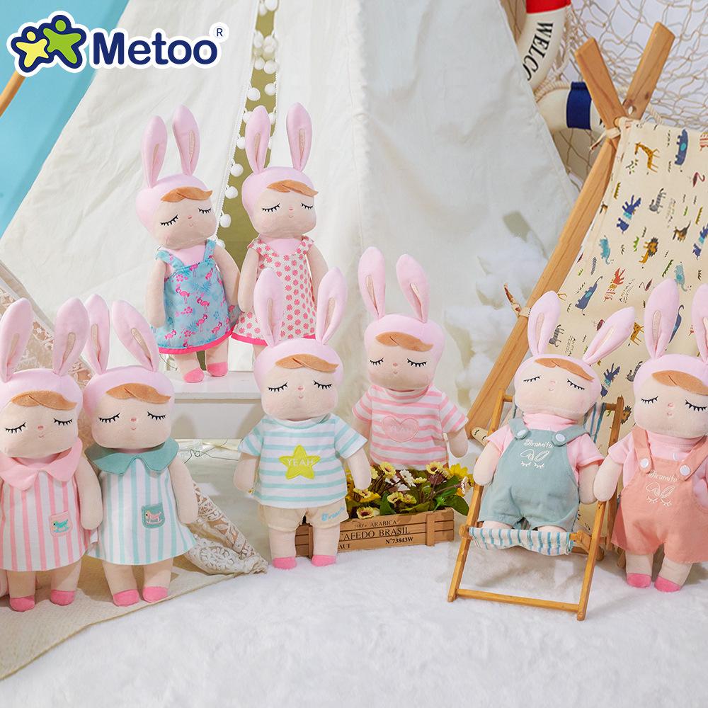 Mitu Baby Angela Dress-Up Doll - Cute Rabbit Plush Toy Gift for Children