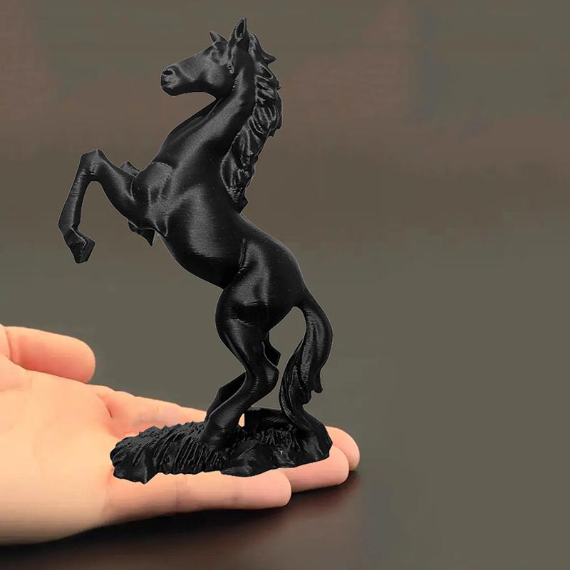 3D Printed Horse Statue Pegasus Sculpture Horse Year Ornament Modern Animal Art Decor Success Symbol For Home & Office