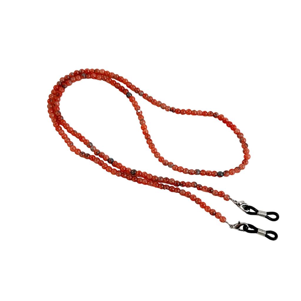 Bohemian Styles Eyeglass Chain Glass Beads Adjustable Length Unisex Daily Accessory for Women and Men