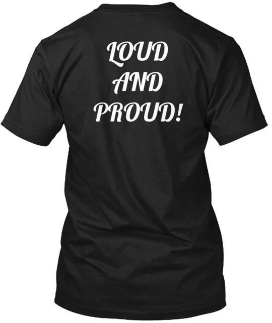 Футболка  Loud And Proud  Сделано в США Размеры от S до 5XL 3XL
