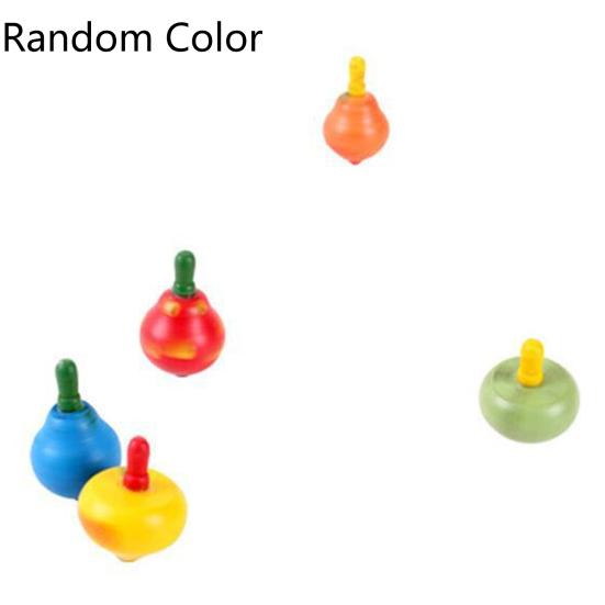 

Забавная деревянная гироскопическая волчок в форме сердца в форме фруктов, детская развивающая игрушка