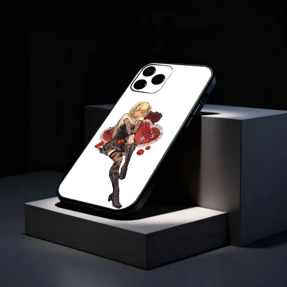 Misa anime D-Death N-Note    Phone Case Silicone Soft For IPhone 17 16 15 14 13 12 11 X XR Plus Pro Max Plus