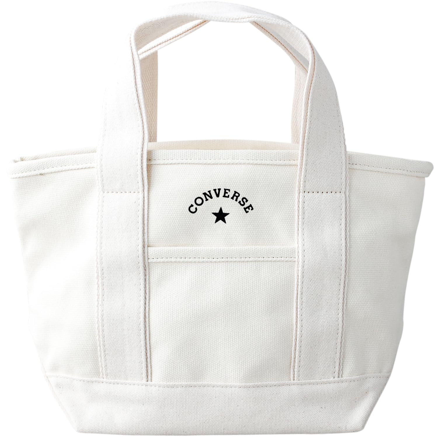 

Converse Canvas Mini Tote Bag with dwear sticker, Men s and Women s, TOKYO All Star (Small, Off-White)