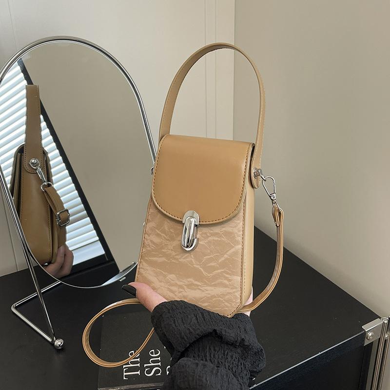 Beliebte Tasche Damen neue tragbare kleine quadratische Tasche vielseitige Schulter Messenger Handy-Tasche