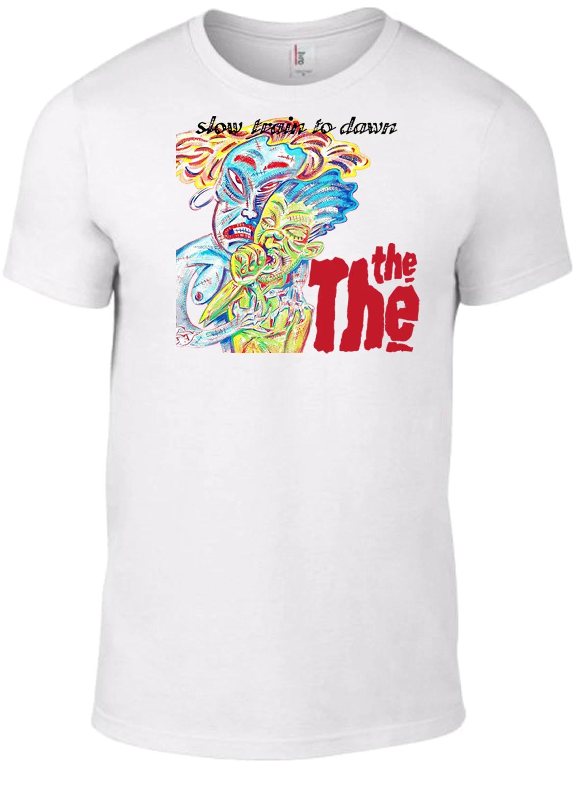 THE THE Band Slow Train To Dawn T-shirt Matt Johnson infected soul mining dusk M