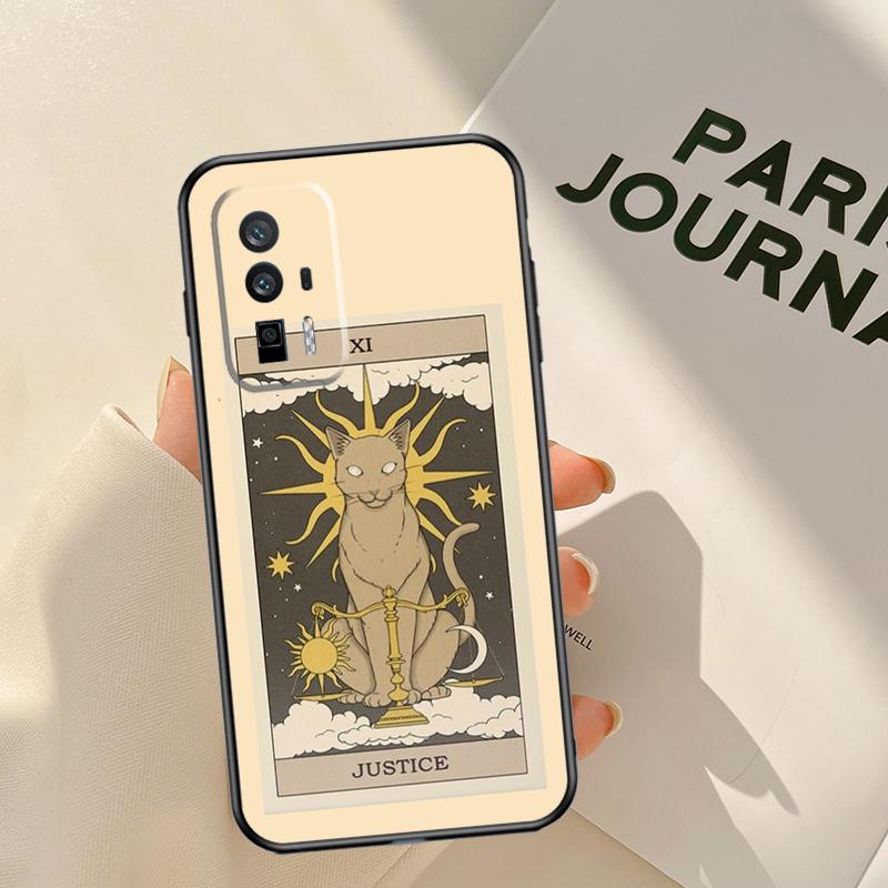 The Empress Tarot Cat Art Print Case For Xiaomi 15 14 Ultra 13T 14T 15T Pro 17 Pro Max POCO X7 Pro X3 X5 X6 F5 F6 F7 F8 Coque