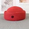 Cappello a cloche di paglia Berretto estivo Cappelli da sole Fedora retrò giapponese per il giardinaggio Moda hostess Cappelleria Fascinator Cappello da pittore di design