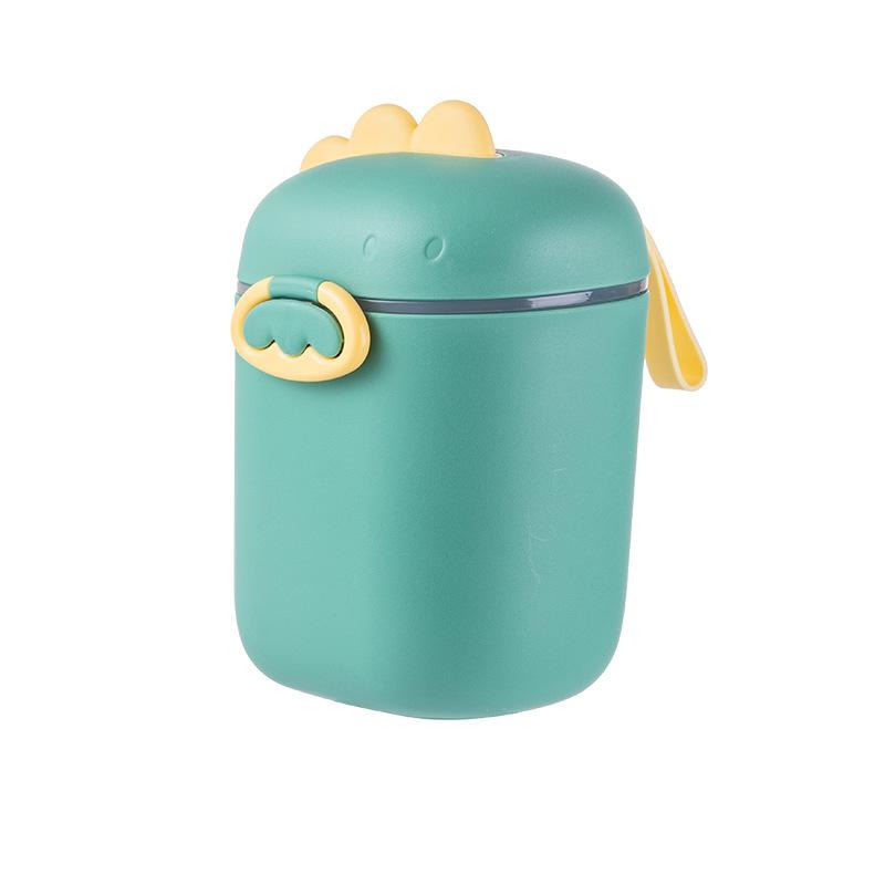 Portable Dinosaur Baby Formula and Snack Dispenser - Large Capacity Storage Jars