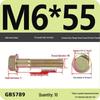 Verzinkter Sechskantflanschschraube mit Scheibe, Güte 8.8, M5-M12