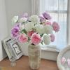 1pcs/lot Artificial Peony Flower Wedding Party Christmas Decoration DIY Silk Flower Wall Background Decor Accessories
