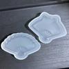 Stunning Folding Fan Shaped Desserts Mold Soft Silicone Molds DIY Fan Resin Casting Mould Wedding Gift Party Favor