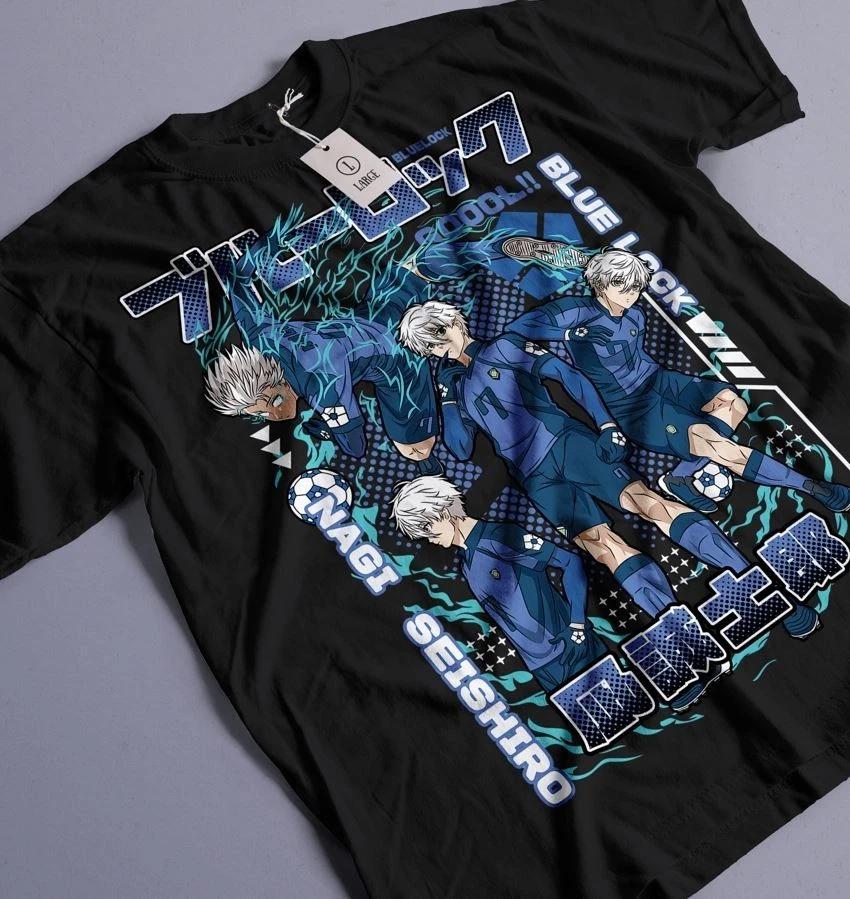 Blue Lock Shirt Isagi Tshirt Rin TShirt Bachira Sport Anime Nagi Barou Ball Tee