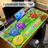 Large Mouse PadAlphablocks Custom Name Text Personalized Desk Mat Non Slip Gaming Pad