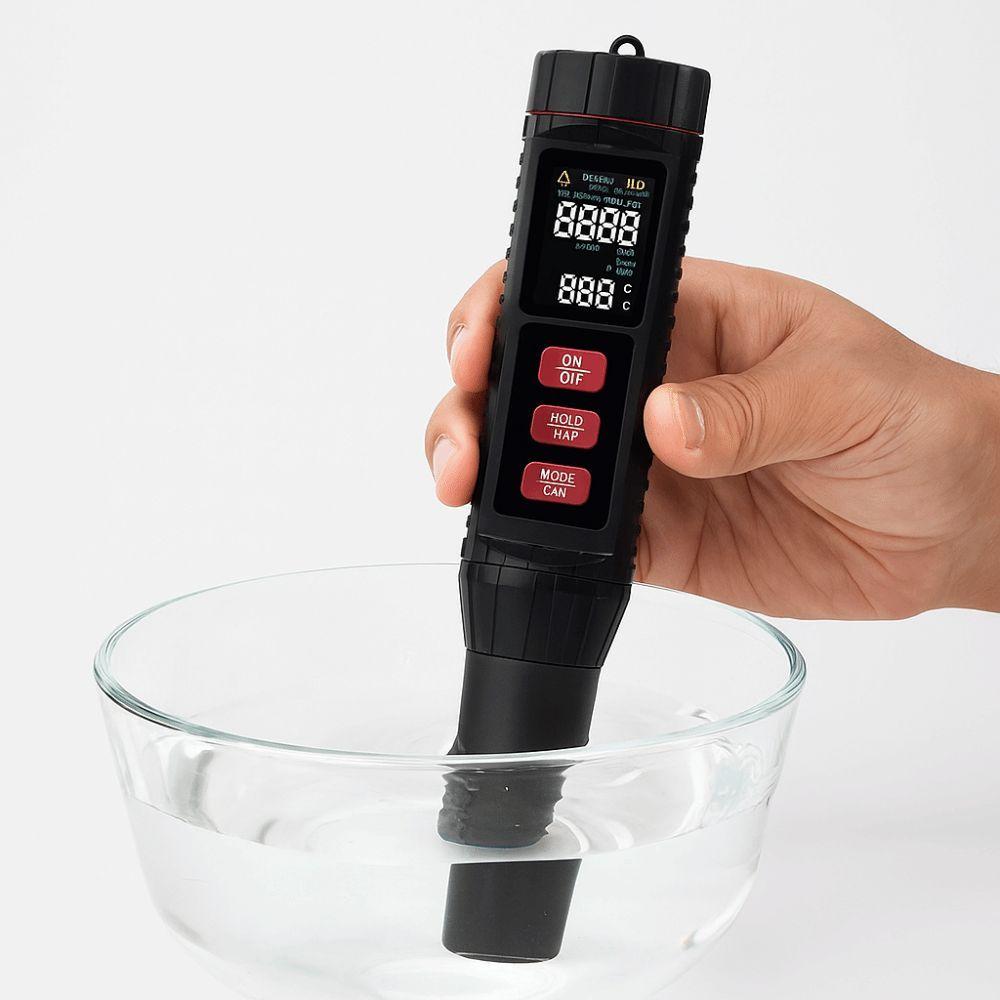 Multifunction Household Water Test Pen Waterproof PH Tester Digital PH Meter  Swimming Pools