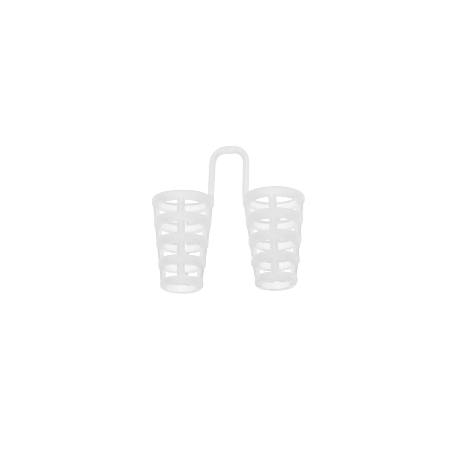 

Anti Snoring Nose Clip Comfortable Silicone Nasal Dilator Stop Snore Device for Better Breathing and Sleep Aid One Size белый