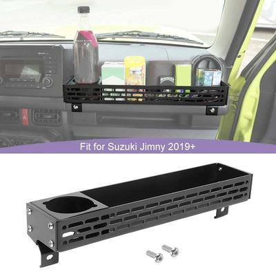 Copilot Reposabrazos Manija Caja de Almacenamiento Organizador Contenedor Accesorios de Aleación de Aluminio Apto para Suzuki Jimny 2019 en Adelante Accesorios para Automóvil