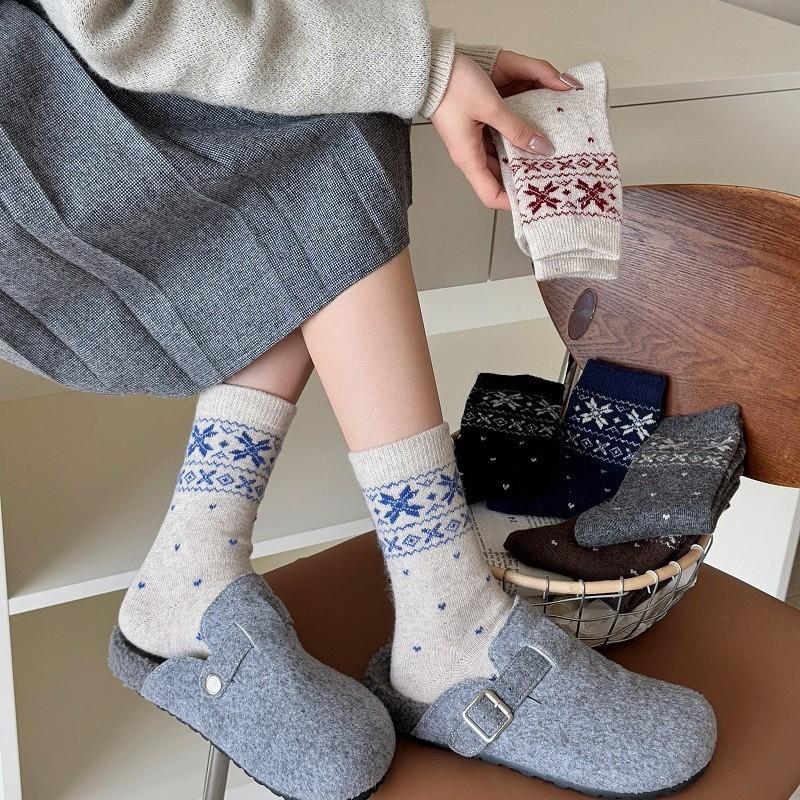 Thickened Wool Winter Fleece Socks Socks Warm Stockings