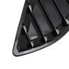 For Ford Mondeo Fusion 2013-2018 Car Rear Louver Window Side Shutter Cover Trim Sticker Vent Scoop ABS Carbon Fiber Accessories