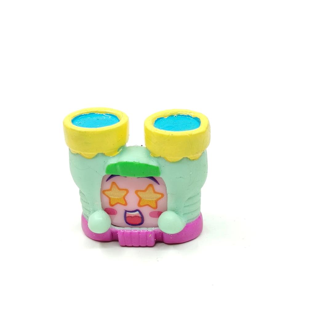 1pcs Original Moji Pops Collection Toys Adventure Series 1-3 Swap Faced Solf Mini Figures Kawai Toy For Girls Christmas Gift