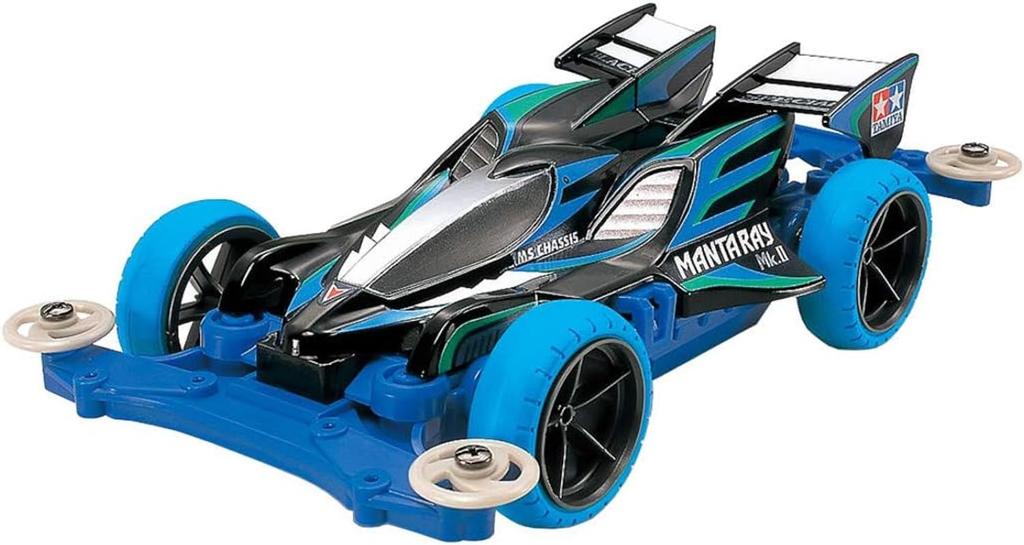 Tamiya Mini 4WD Special Edition Manta Ray Black Special Plastic Model 95466 Mk.2