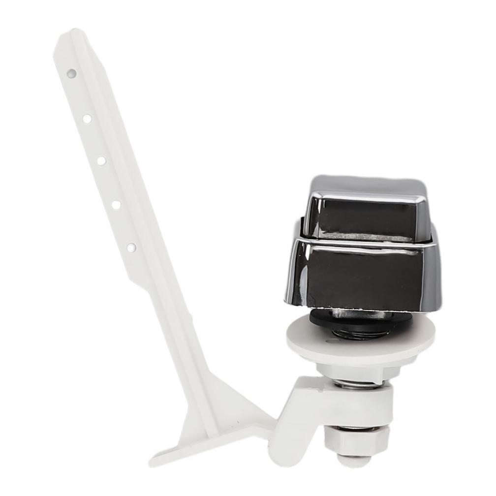 Efficient Push Button Toilet Flush Kit Side Mount Water Tank Trip Lever
