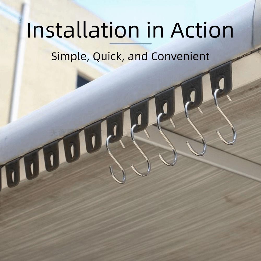 Durable Material RV Awning Hook Foldable Design Camping Awning Hook  Truck Awning