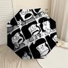 1PC Cartoon Characters Umbrella-8-Rib Reinforced, Automatic Open, Lightweight & Durable, Cute Fashion Accessory for Outdoor-P30