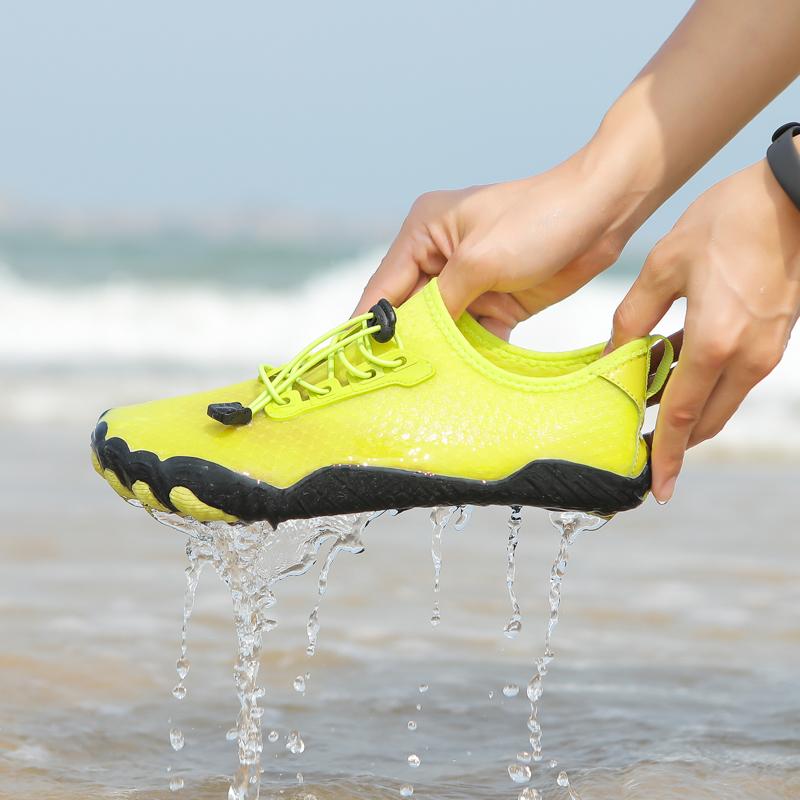 Men Barefoot Beach Shoes Women Water Sports Shoes Boy Girl Aqua Swim Shoes Couple Yoga Fitness Shoes Plus Size