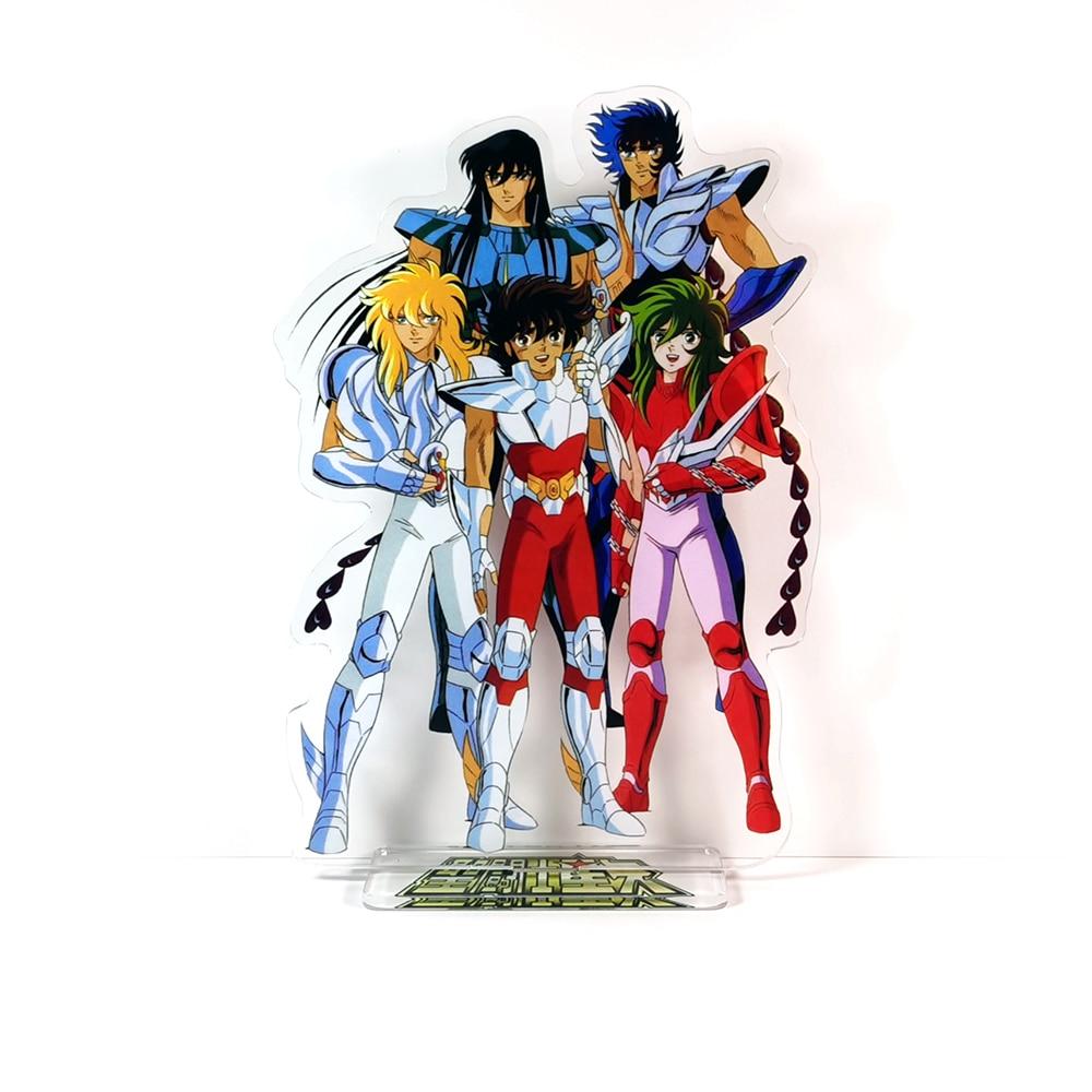 

Saint Seiya group seiya Shiryu Hyoga Shun Ikki GM акриловая подставка, игрушка-фигурка