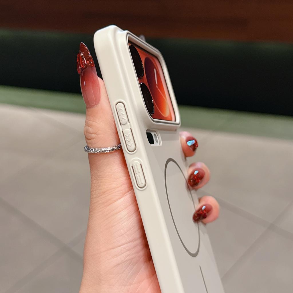 For MagSafe Magnetic Solid Color Case For Xiaomi 17 ProMax 15 14 13 Ultra 14T CIVI 5 Pro 12 X S Wireless Charge Matte Hard Cover