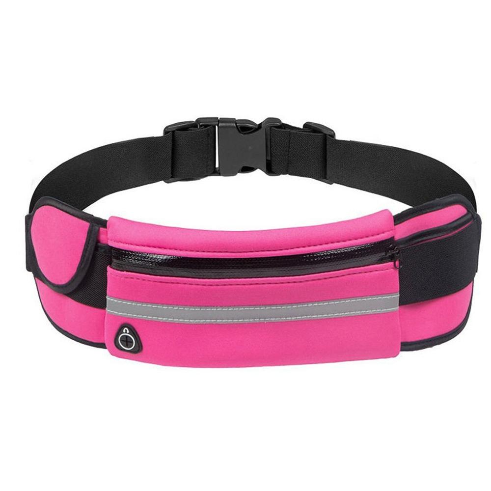 Running Sports Waist Bag Adjustable Elastic Strap Phone Fanny Pack To Men Women Outdoor Portable Cycling Fitness Train Waist Bag