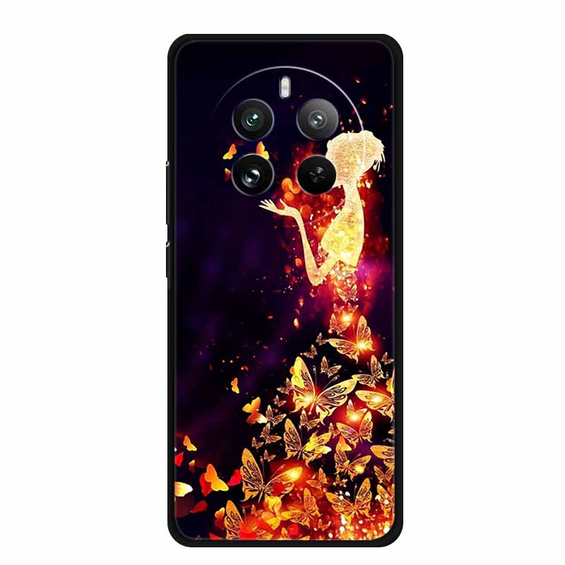 For Realme 12 4G Case Realme12 5G Silicone Pained TPU Lovely Coque for Realme 12 Pro 5G Cover Realme 12 Pro+ Funda Realme12 Plus