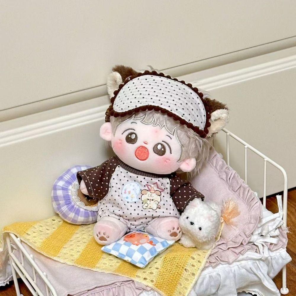 Outfit 20cm Cotton Doll Clothes Cartoon T-shirt Plush Doll Clothes  Doll Accessories