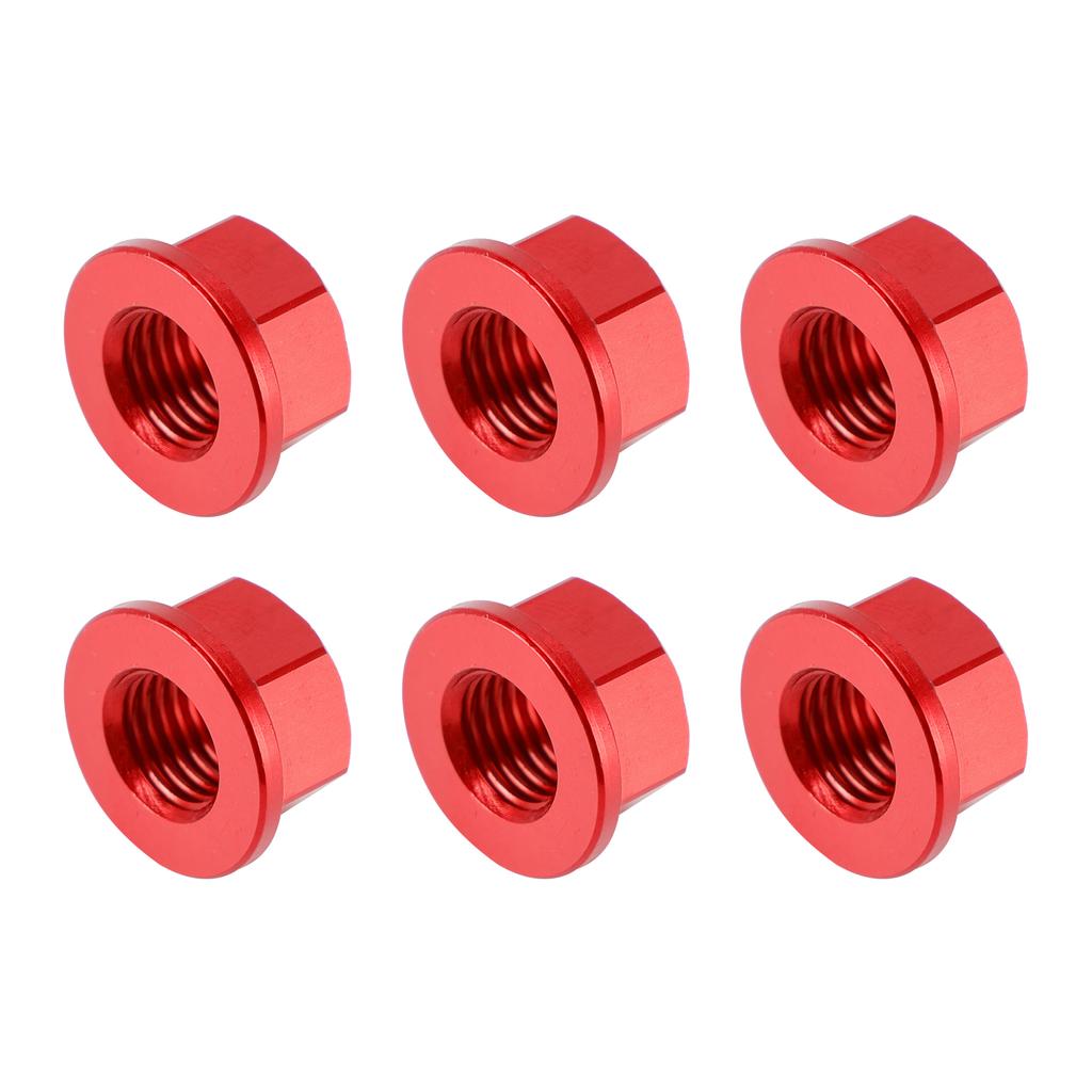 Rear Sprocket Nut Kit M10x1.25mm Red For Suzuki GSXR 600 750 1000 SV 650 1000