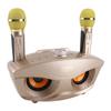Speaker Home KTV Karaoke   Speaker with Two Microphone (Black)