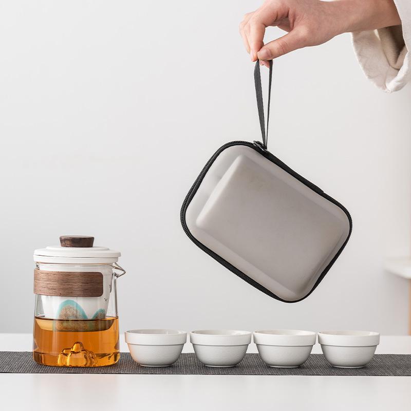 Yuanshan Travel Tea Set Business Gifts Send Leader Teacher Father Bank Customer Company Annual Meeting High-end Souvenir Gift