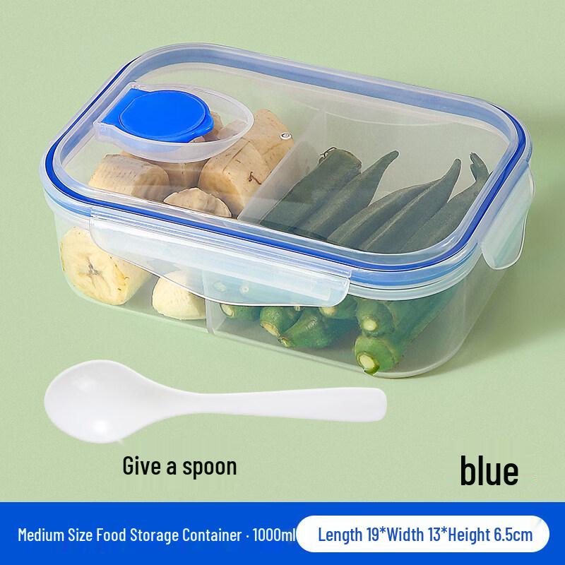 ZISIZ Cute Transparent Student Lunch Box