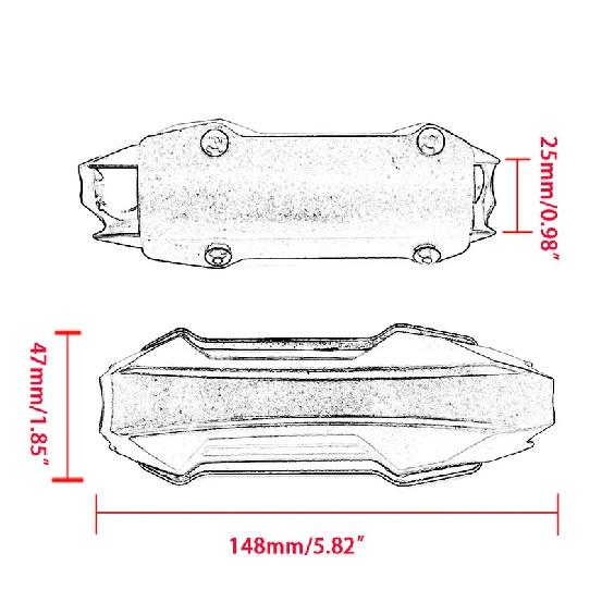 Motorcycle Engine Guard For BMW R1200RT R1200 RT R 1200RT Adventure Crash Bar Bumper Protector Decorative Block