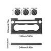 5Pcs Carbon Fiber Interior Climate Control Cover Trim For Land Rover Range Rover
