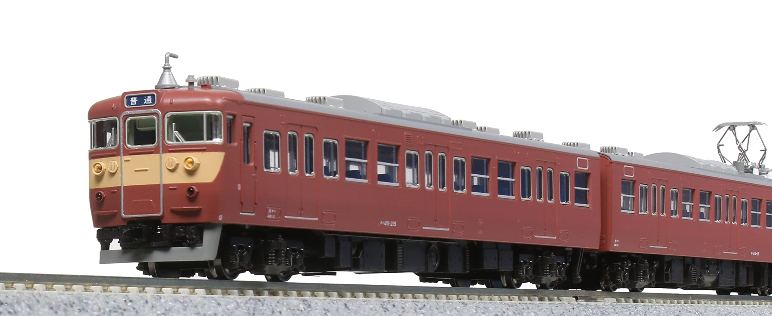 

KATO N Gauge 415 Series 100 Series Joban Standard Color Basic Set Model Train Red Line/JNR 4-Car 10-1770