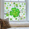 St Patrick‘s Day Window Cling Static Decal for Glass Irish Holiday Festival Home Decor Removable Reusable