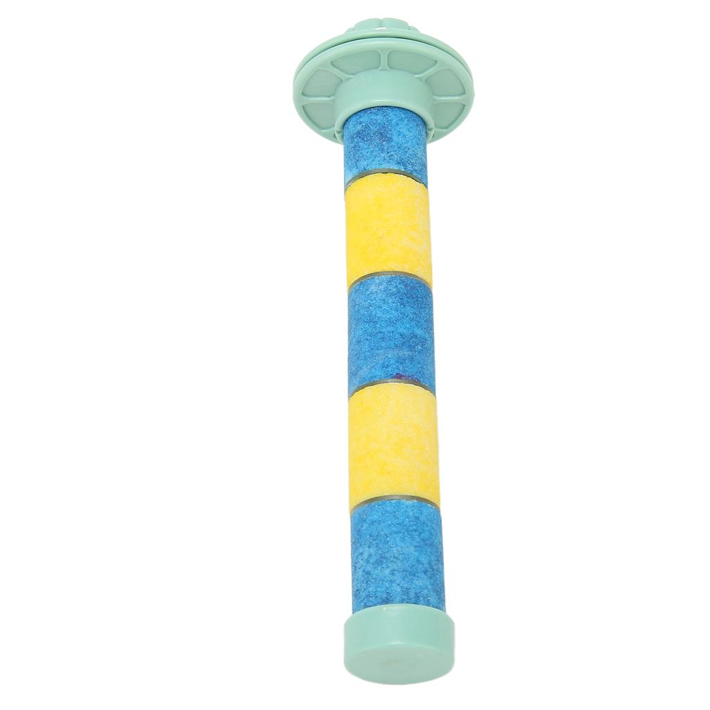 Parrot Quartz Sand Perch Paw Beak Grinding Pet Bird Cage Stand for Bird Parrot Budgies Parakeet