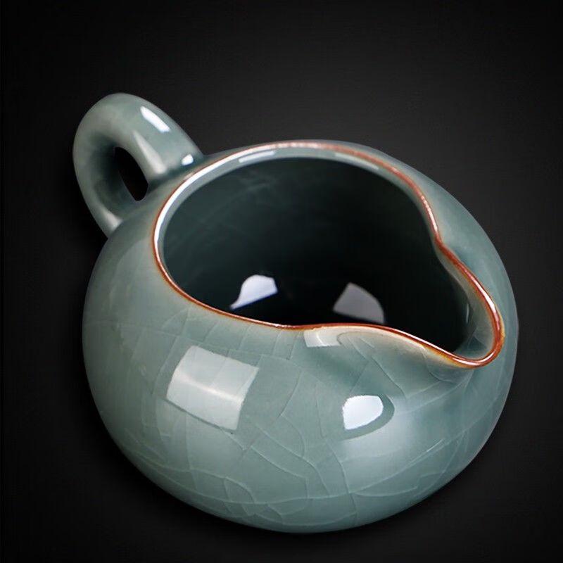 Ashallow Jade Ge Kiln Kung Fu Tea Set